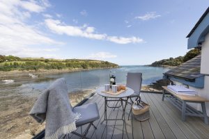 Luxury Seaside Holiday Home Rental with Stunning Sea views in Gillan Helford Cornwall
