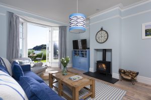 Luxury Seaside Holiday Home Rental with Stunning Sea views in Gillan Helford Cornwall